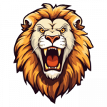 lion-head-logo-mascot-wildlife-animal-illustration-generative-ai-png
