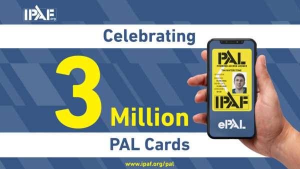 Read more about the article IPAF celebrates 3 million PAL Cards issued globally