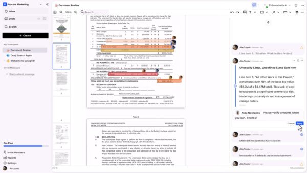 You are currently viewing Procore agentic AI tackles deep search and contract reviews