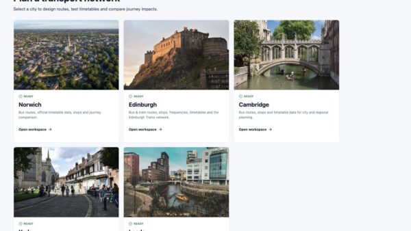 Read more about the article City transport infrastructure feasibility tool launched
